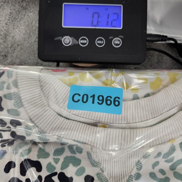 Boden Dress Womens US 6 Rainbow Animal Print Sweatshirt Pullover Knee Length - Picture 10 of 10